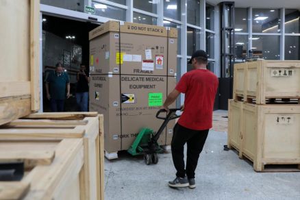 Equipamento chegou ao Hospital Central nesta quarta-feira (03)