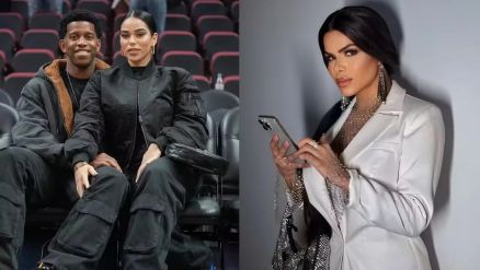 Gil e a infliencer Juliana Merhy 