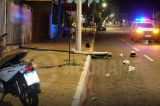 Jovem morre aps colidir motocicleta contra poste em cidade de MT