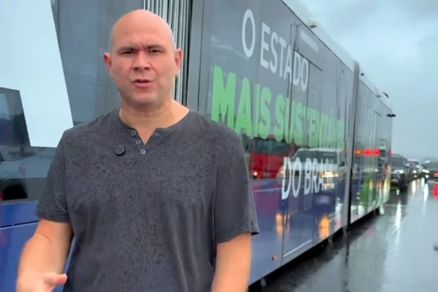 O prefeito Abilio Brunini 