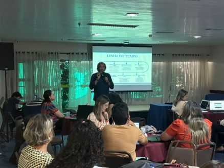 O encontro reuniu 110 servidores das reas tcnicas da Secretaria e dos 16 Escritrios Regionais de Sade do Estado.