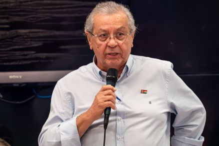 O senador Jayme Campos, que apareceu como mais rejeitado no levantamento do IPCM Pesquisa