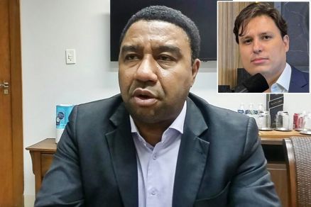 O ex-presidente da Unimed Cuiab� Rubens de Oliveira e o marqueteiro Maur�cio Coelho