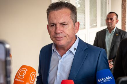 Governador Mauro Mendes: 