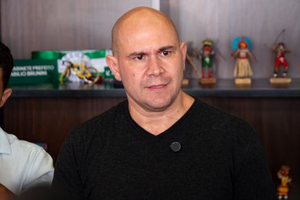 O prefeito Abilio Brunini explicou como so feitos os pagamentos de despesas do stimo andar da Prefeitura de Cuiab