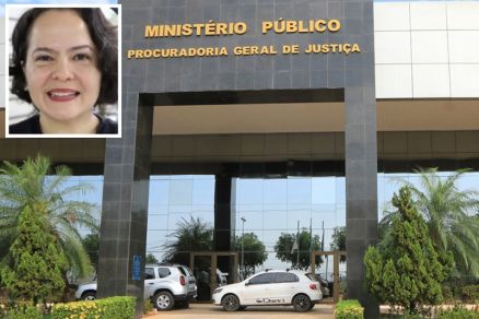 A nova promotora de Justia Fnia Helena Oliveira de Amorim (no detalhe)