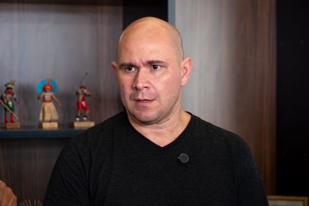 O prefeito de Cuiab�, Abilio Brunini, que � cr�tico da atua��o do senador Jayme Campos