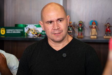 O prefeito de Cuiab�, Abilio Brunini, que pode se afastar de cargo nas elei��es deste ano