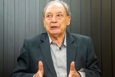 O jornalista e analista poltico Onofre Ribeiro, que conversou com a reportagem sobre o cenrio poltico nacional e estadual