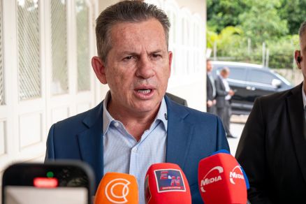 O governador Mauro Mendes, que afirmou que os deputados comeam a entender o percentual para alterar o Oramento