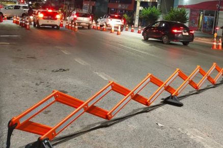 A��es ocorreram nas avenidas XV de Novembro e Beira Rio, nos bairros Porto e Novo Terceiro