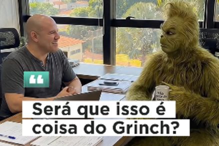 O prefeito Abilio Brunini foi chamado de Grinch e apareceu ao lado do personagem em uma montagem de intelig�ncia artificial 
