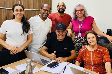 Victor Hugo, Rimaro, Rosylene Pinto Carlos Pina, Vicente Paulo e Carolina Marc�rio 