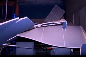 Teto de academia desaba em VG e empres�rio acusa t�cnico; veja