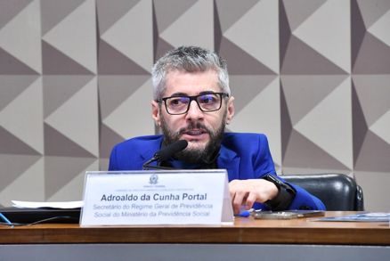 O secret�rio-executivo do Minist�rio da Previd�ncia Social, Adroaldo da Cunha Portal