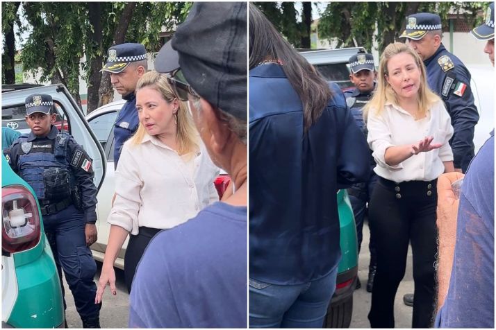 L�der comunit�ria xinga Fl�via, desacata agentes e � presa em VG