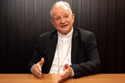 Arcebispo de Cuiab�, Dom M�rio Ant�nio da Silva, em entrevista ao MidiaNews