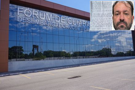 Alexandre Franzner Pisetta (no detalhe) teve pris�o mantida pela Justi�a