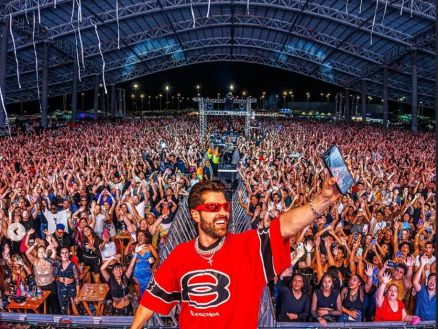 Alok fez show gratuito na noite deste s�bado no Parque Novo MT