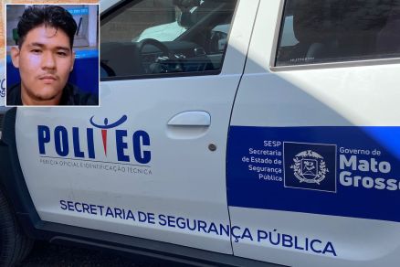 Politec esteve no local do acidente ap�s morte de Alan Villazante (no detalhe)