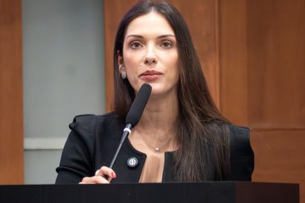 A deputada Janaina Riva, que pode compor chapa ao Governo