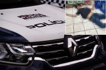 Pol�cia identifica suspeito morto em assalto � distribuidora 