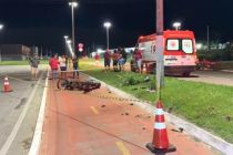 Jovem morre em acidente de moto na noite de Natal em MT