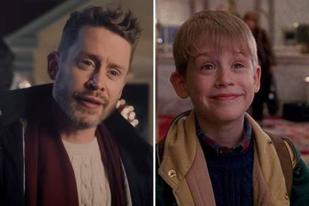 Macaulay Culkin retornou ao papel que o consagrou recentemente em um comercial de natal 
