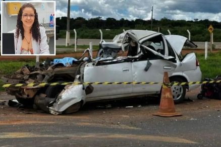 Adriana Aparecida Ferreira foi identificada como v�tima fatal de acidente na BR-163