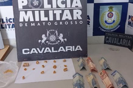 Homem com 11 passagens criminais � preso com coca�na 