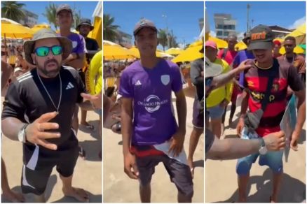 V�deo publicado mostra barraqueiros contando sua vers�o do epis�dio de agress�o contra os empres�rios de Mato Grosso