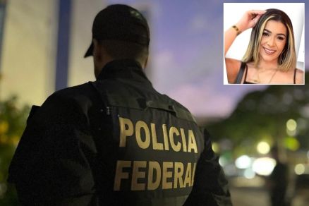 Carolina Brito (no detalhe) entrou em lista federal de procurados 