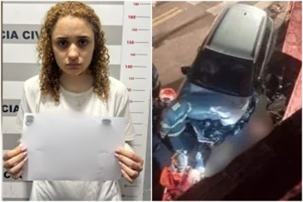 Geovana Proque foi presa ap�s causar acidente em SP 