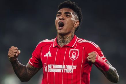 O atacante cuiabano Igor Jesus, do Nottingham Forest
