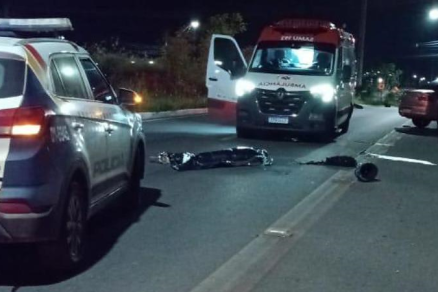 Homem morre em acidente na Avenida das Torres 