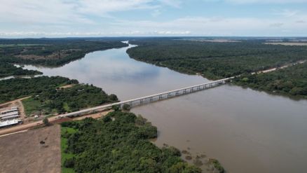 Ponte sobre o Rio Teles Pires na MT-419