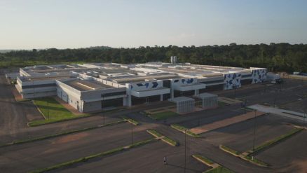 Com investimento previsto de R$ 186 milh�es em obras, o Hospital Regional de Alta Floresta chegou a um percentual de 97% de andamento