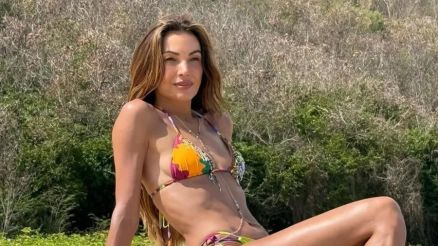 Patr�cia Poeta foi curtir o in�cio do ano em Fernando de Noronha