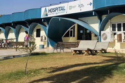 Hospital Municipal Euclides em Campo Novo do Parecis, onde v�tima est� internada 