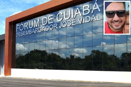 O empres�rio Filipe Borges de Arruda, que passou por audi�ncia de cust�dia 