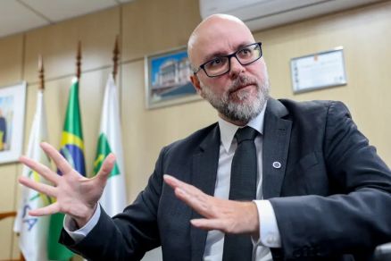 O presidente da Anvisa, Leandro Safatle, durante entrevista exclusiva � Ag�ncia Brasil 