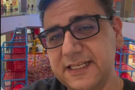 M�dico Felipe Amorim Zarour , que alertou sobre irregularidades em brinquedo de Shopping 