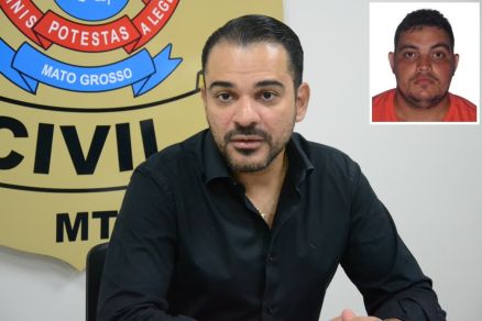 Delegado Caio Albuquerque fala sobre o recambiamento de Raffael Amorim de Brito (detalhe) para Cuiab�