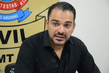 O delegado Caio Albuquerque, titular da Delegacia de Homic�dios e Prote��o � Pessoa (DHPP)