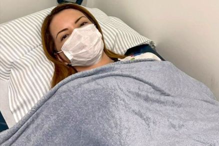 A primeira-dama Virginia Mendes, diz que tirou o dia para cuidar da sa�de e fazer exames