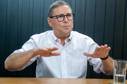 O presidente do PRD em Mato Grosso, Mauro Carvalho, que defendeu candidatura de Otaviano Pivetta ao Governo do Estado