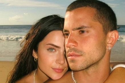 O casal Jade Picon e Andr� Lamoglia