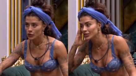 Aline Campos falou sobre acess�rio que combina com o penteado