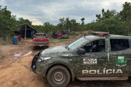 Militares do Batalh�o Ambiental e do Bope se deslocaram at� a regi�o da Comunidade Pirapora