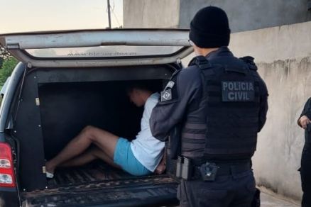 Po�cia Civil cumpre mandados de pris�o em Araputanga